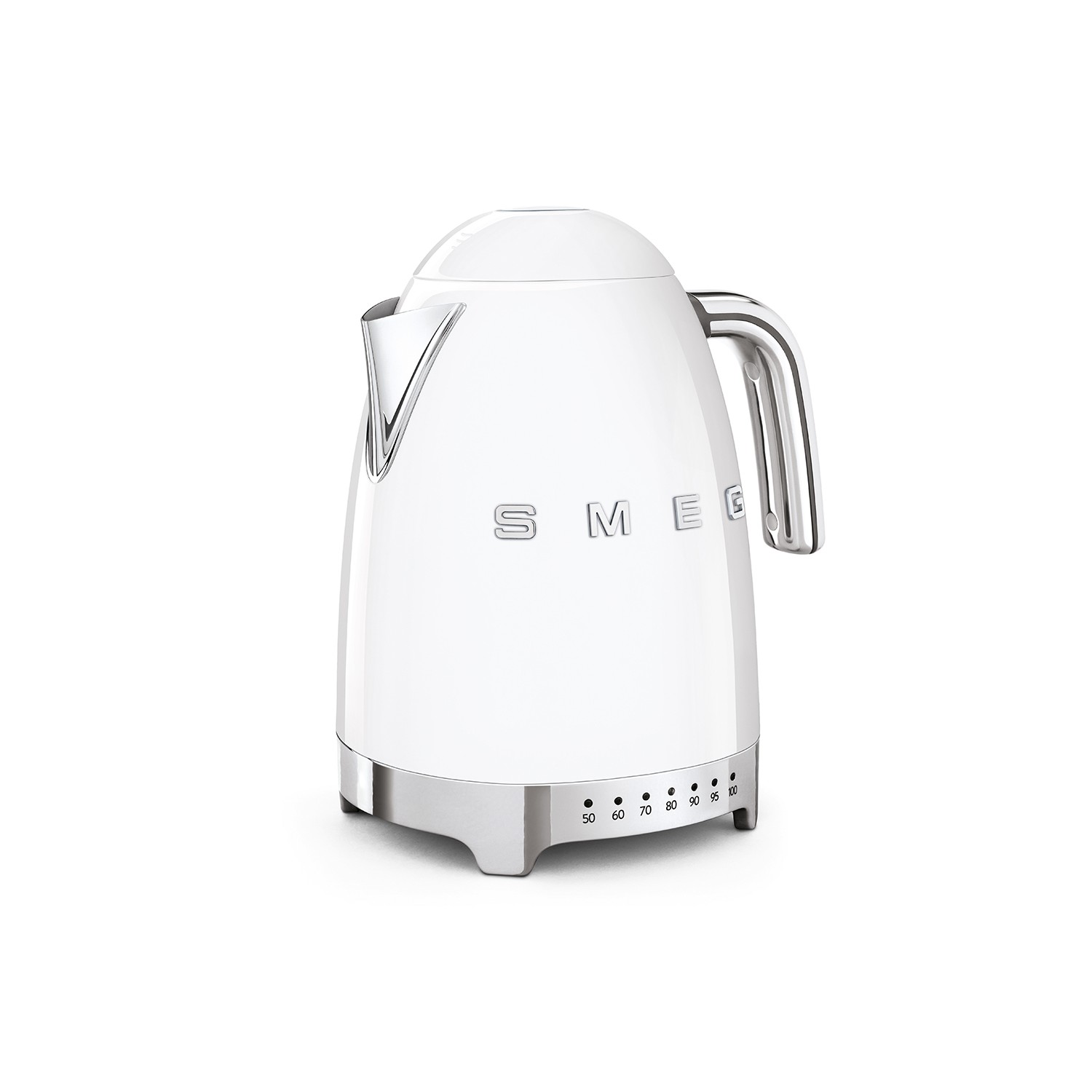 Vendita online APPLIANCE SMEG KETTLE 50´STYLE WHITE KLF04WHEU costo  €132.57  spedizione in 24h-48h pagmamento PayPal Contrassegno
