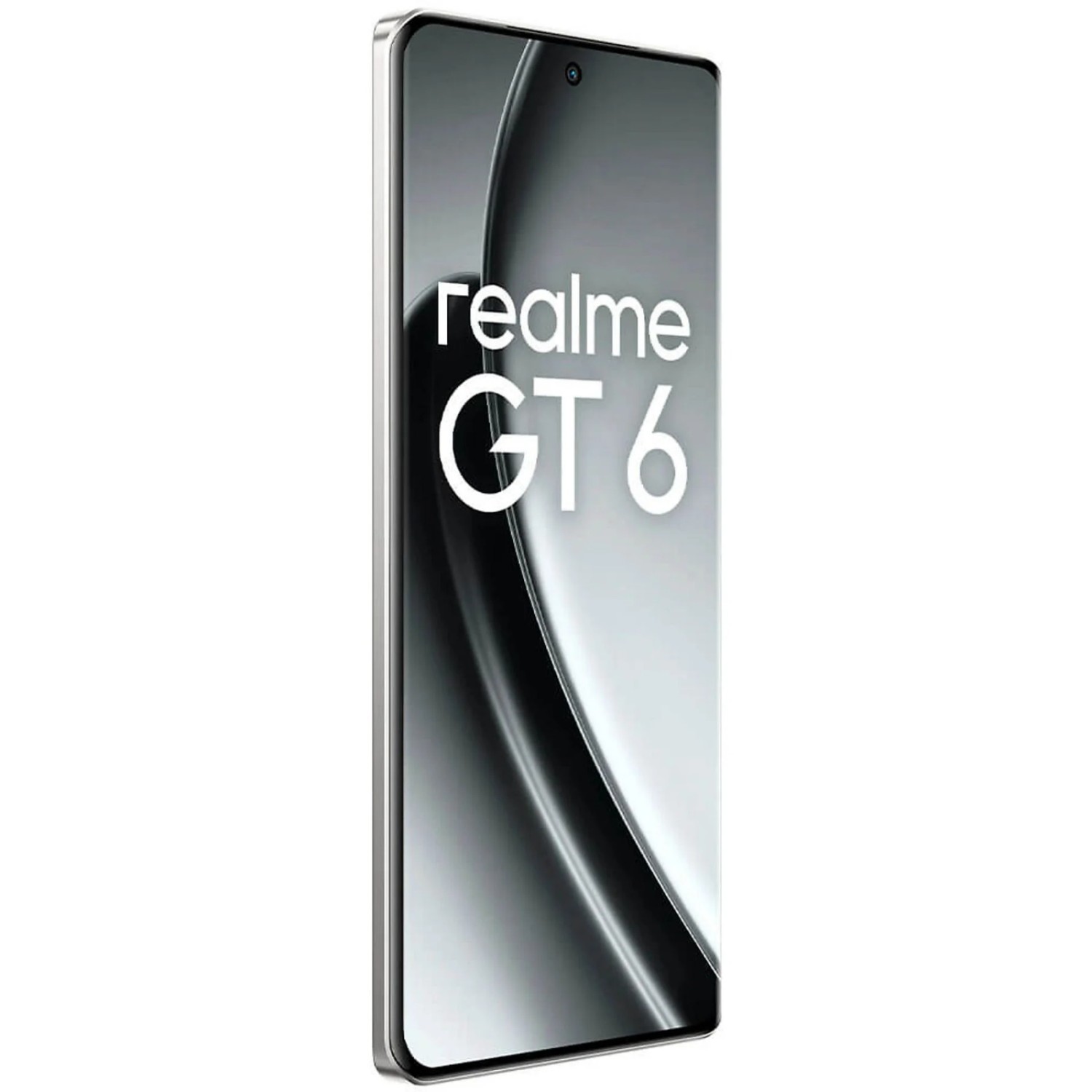 Vendita online Telefonia Realme GT 6 12+256GB  Fluid Silver costo  439,99 €  spedizione in 24h-48h pagmamento PayPal Contrassegno