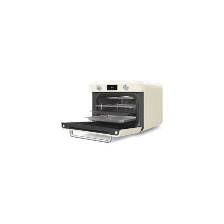 SMEG MULTIFUNCTION COUNTERTOP OVEN 50'S STYLE WITH GALILEO TECHNOLOGY CREAM COF01CREU