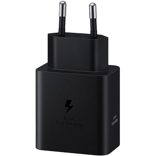 Caricabatteria Samsung USB Type-C Super Fast 25W Nero