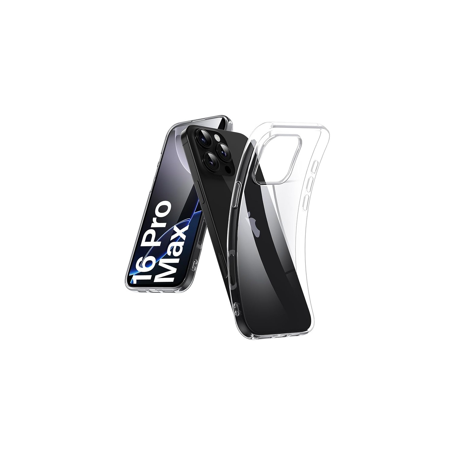 Vendita online Cover Smartphone Cover Morbida iPhone 16 Pro Max costo  3,00 €  spedizione in 24h-48h pagmamento PayPal Contrassegno