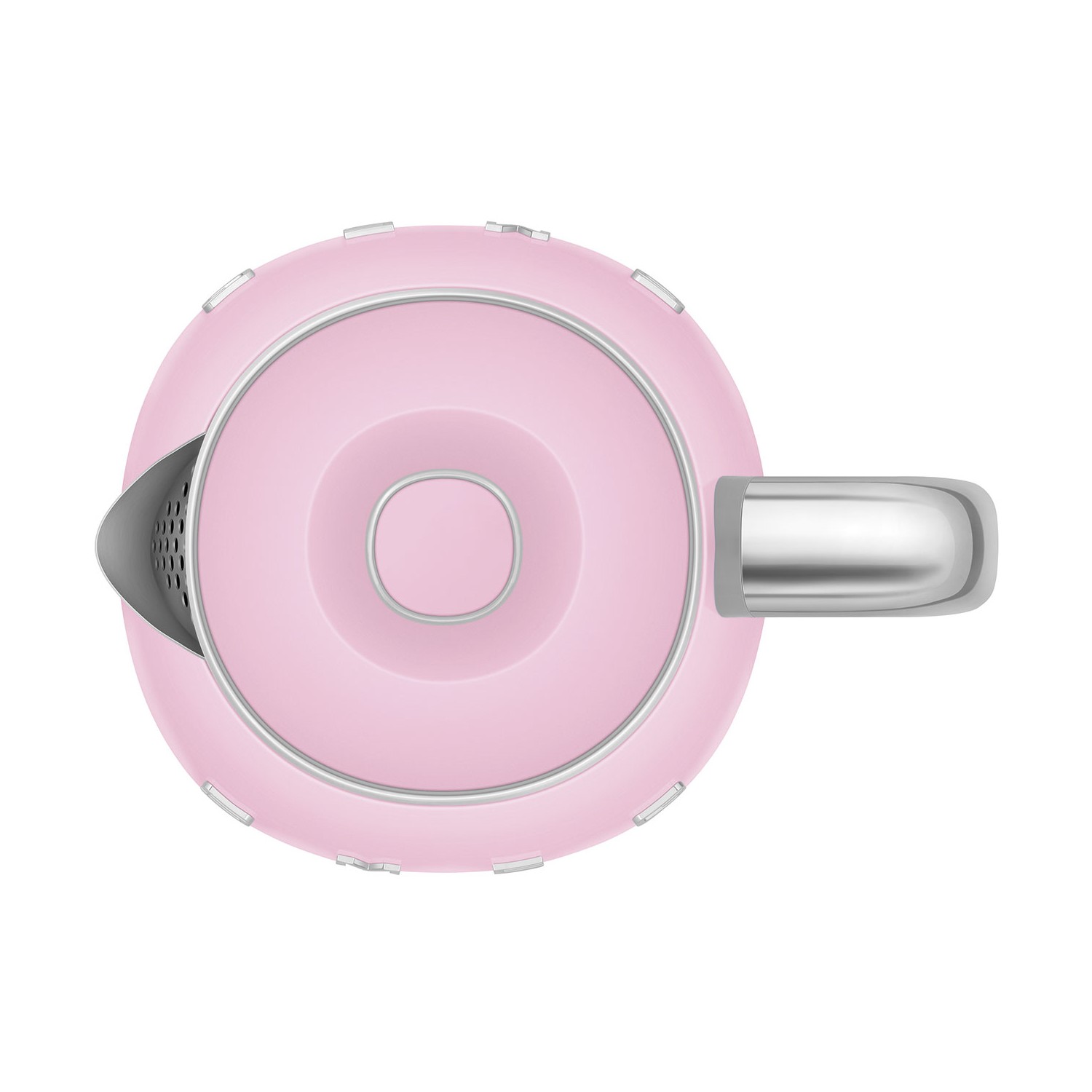Vendita online APPLIANCE SMEG KETTLE MINI 50´STYLE PINK KLF05PKEU costo  €85.49  spedizione in 24h-48h pagmamento PayPal Contrassegno