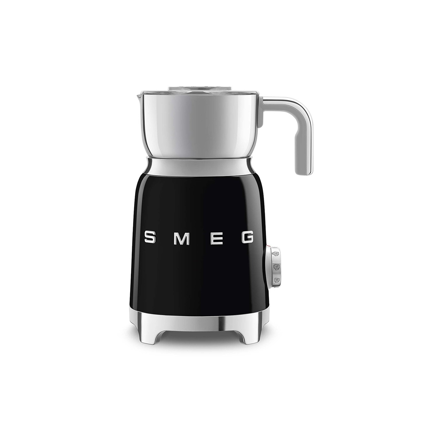 Vendita online APPLIANCE SMEG MILK FROTHER 50´STYLE BLACK MFF11BLEU costo  126,15 €  spedizione in 24h-48h pagmamento PayPal Contrassegno