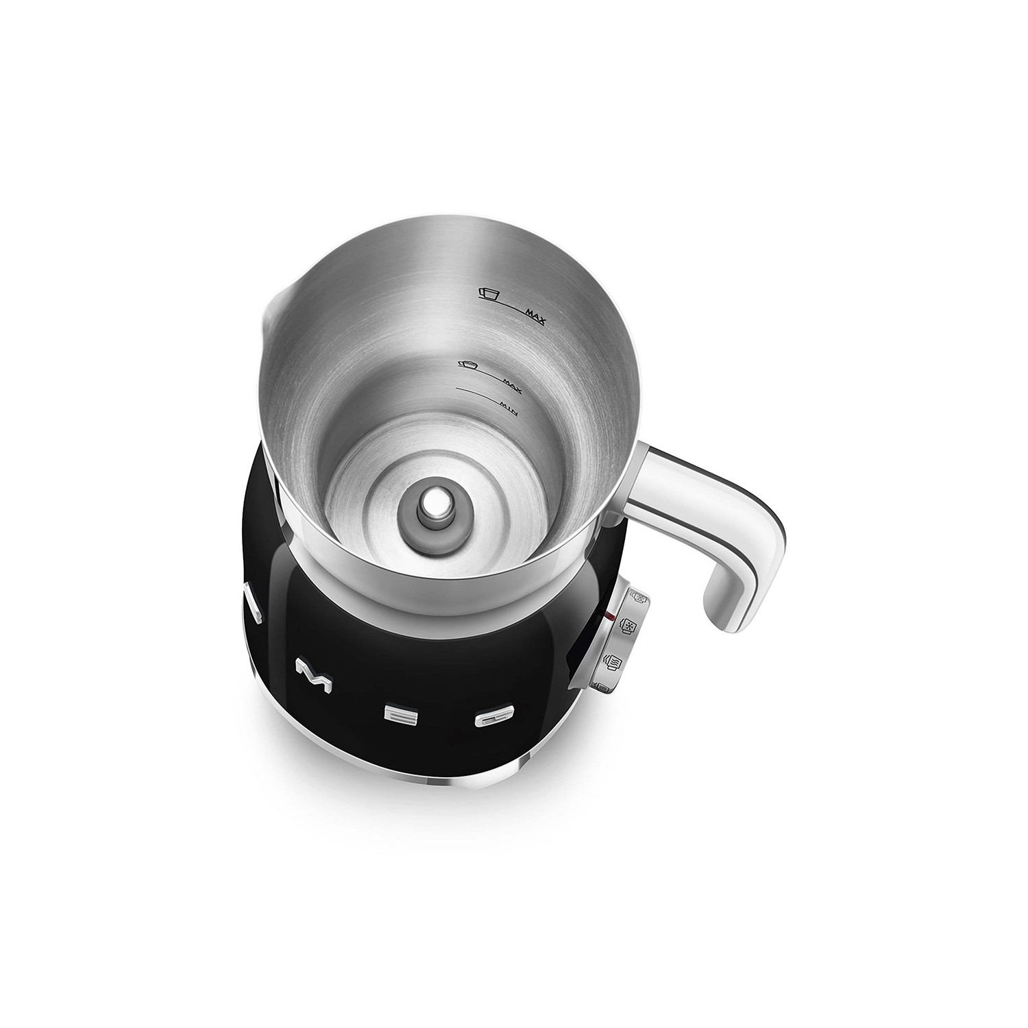 Vendita online APPLIANCE SMEG MILK FROTHER 50´STYLE BLACK MFF11BLEU costo  126,15 €  spedizione in 24h-48h pagmamento PayPal Contrassegno