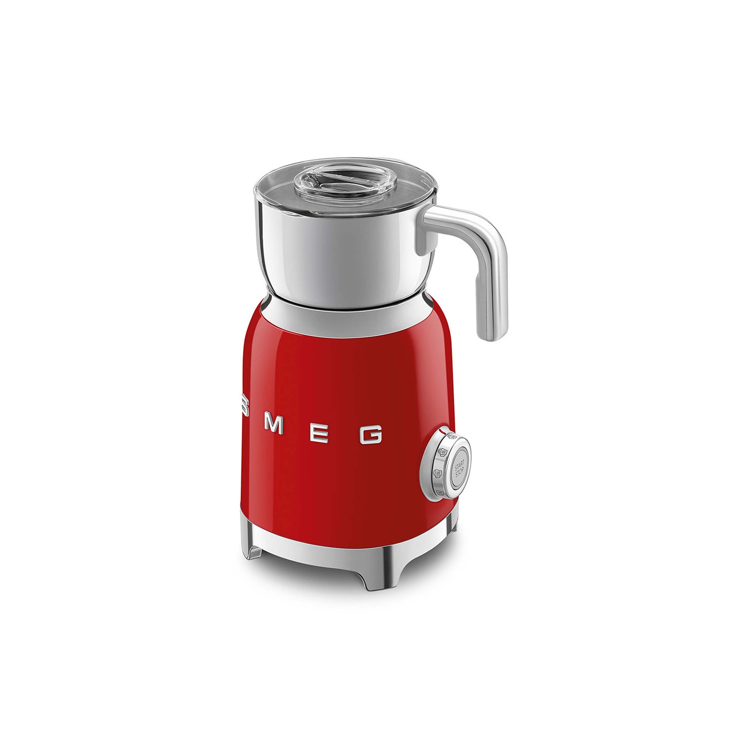Vendita online APPLIANCE SMEG MILK FROTHER 50´STYLE RED MFF11RDEU costo  €126.15  spedizione in 24h-48h pagmamento PayPal Contrassegno