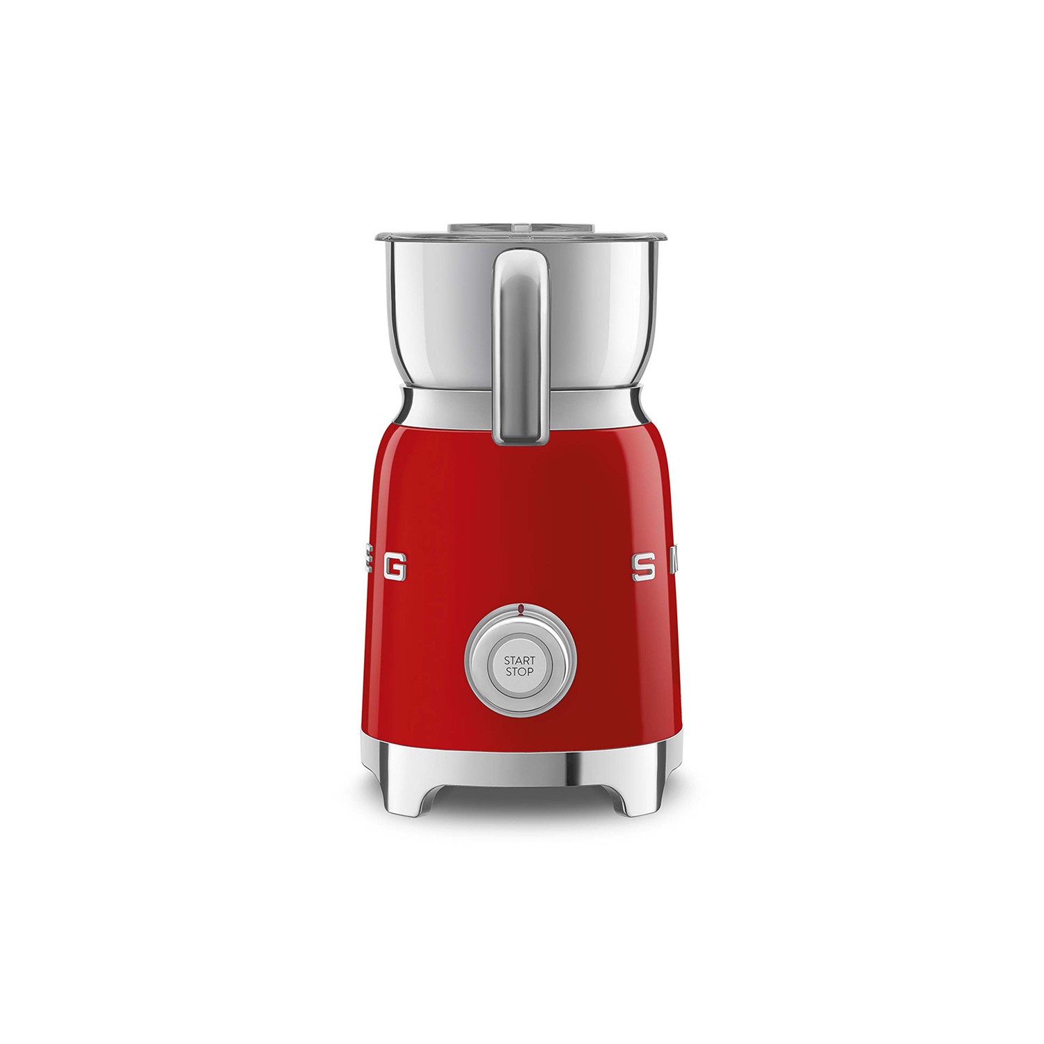 Vendita online APPLIANCE SMEG MILK FROTHER 50´STYLE RED MFF11RDEU costo  126,15 €  spedizione in 24h-48h pagmamento PayPal Contrassegno