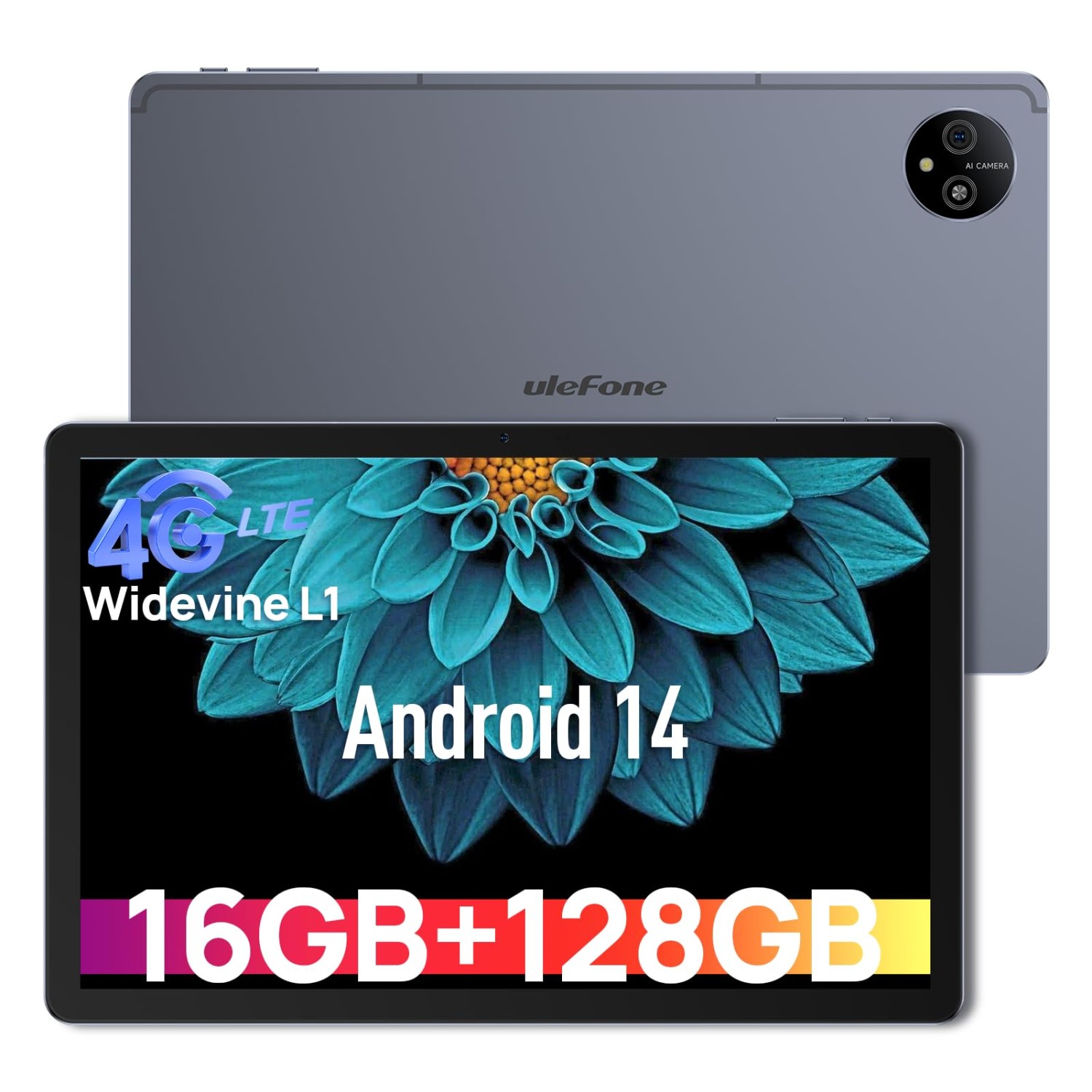 Vendita online TABLET ULEFONE TAB A11 PRO EXCLUSIVE EDITION 8+256GB SPACE GRAY costo  124,12 €  spedizione in 24h-48h pagmamento PayPal Contrassegno