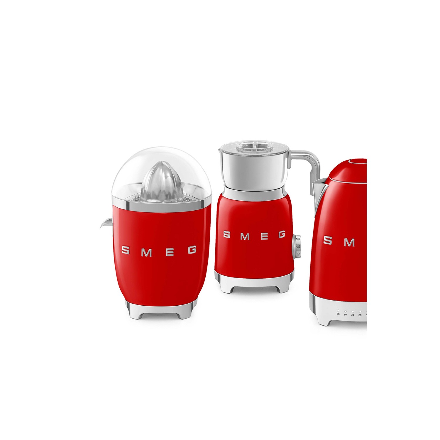Vendita online APPLIANCE SMEG CITRUSPERS JAREN 50 RED CJF11RDEU costo  €116.55  spedizione in 24h-48h pagmamento PayPal Contrassegno