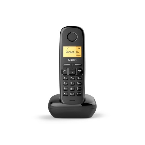 GIGASET WIRELESS PHONE A170 TRIO BLACK (L36852-H2802-D211)