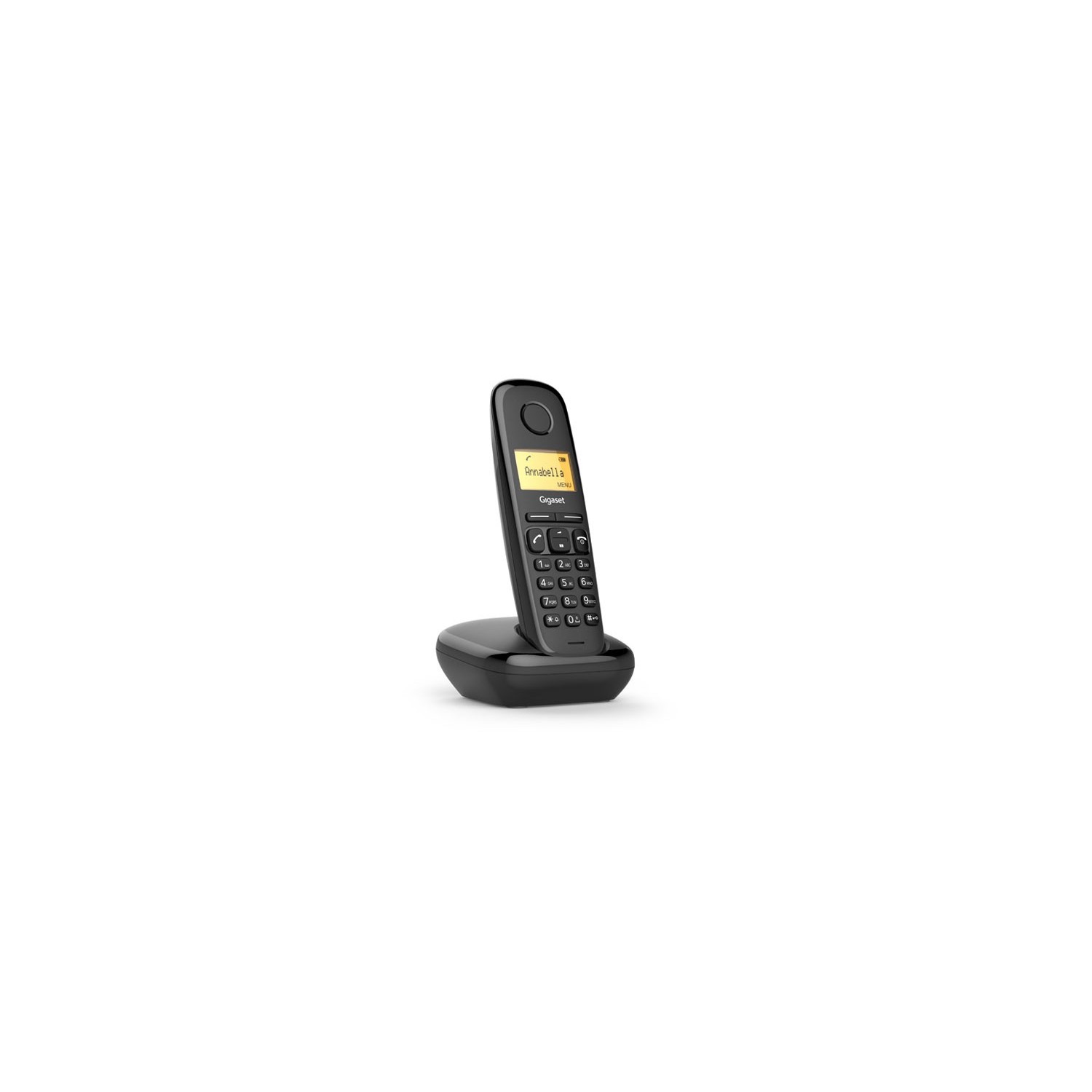 Vendita online PHONE GIGASET WIRELESS PHONE A170 TRIO BLACK (L36852-H2802-D211) costo  34,51 €  spedizione in 24h-48h pagmamento PayPal Contrassegno