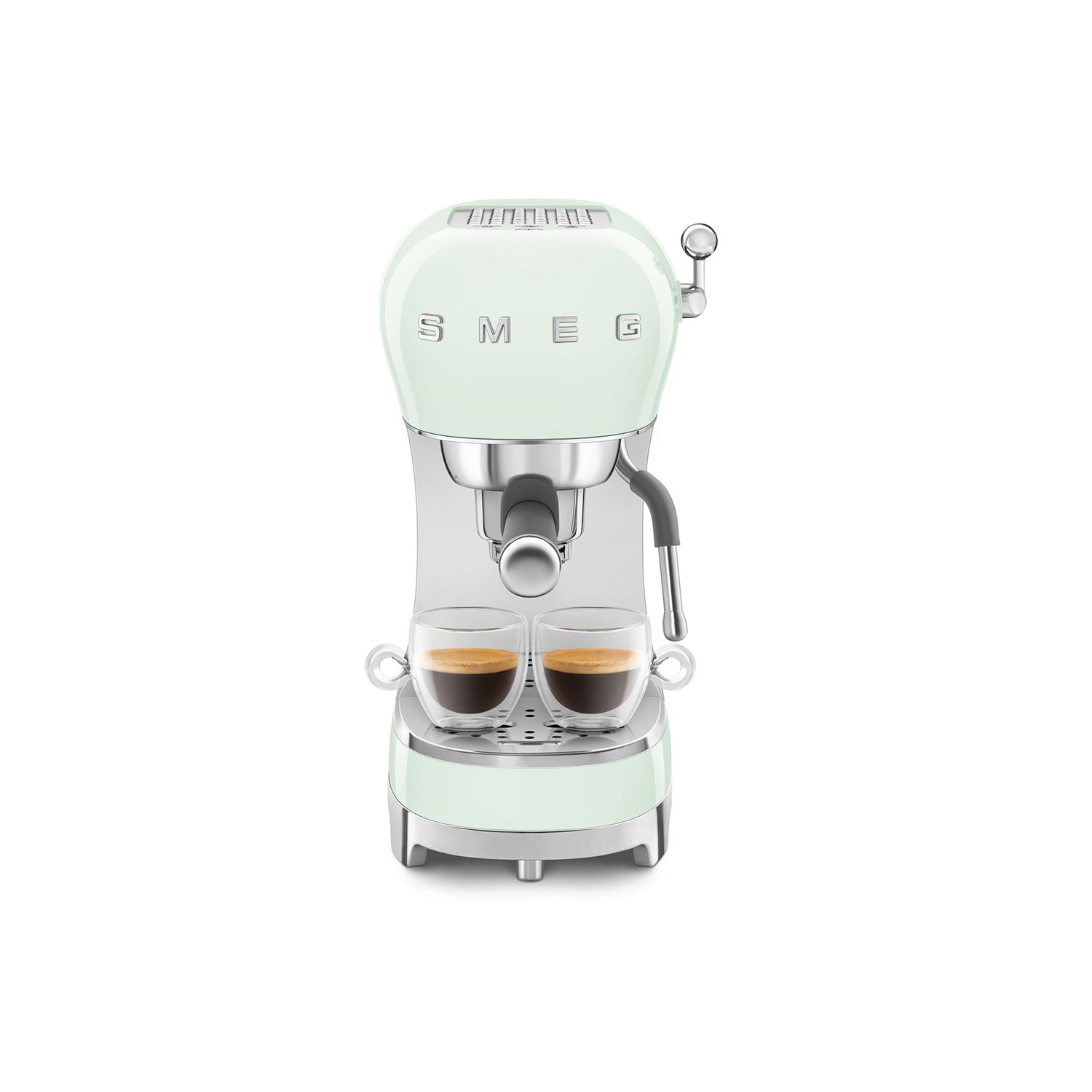 Vendita online APPLIANCE SMEG COFFEE MAKER 50´STYLE GREEN ECF02PGEU costo  266,32 €  spedizione in 24h-48h pagmamento PayPal Contrassegno