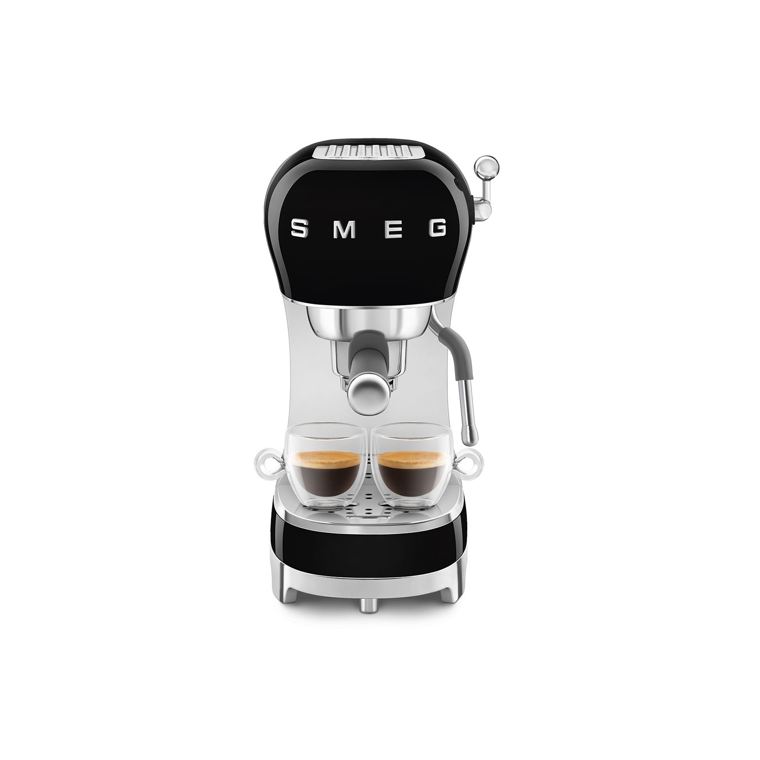 Vendita online APPLIANCE SMEG COFFEE MAKER 50´STYLE BLACK ECF02BLEU costo  266,32 €  spedizione in 24h-48h pagmamento PayPal Contrassegno
