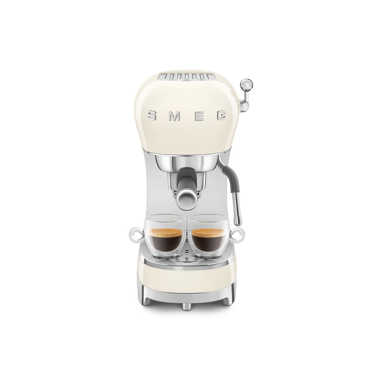 Vendita online APPLIANCE SMEG COFFEE MAKER 50´STYLE CREAM ECF02CREU costo  266,32 €  spedizione in 24h-48h pagmamento PayPal Contrassegno