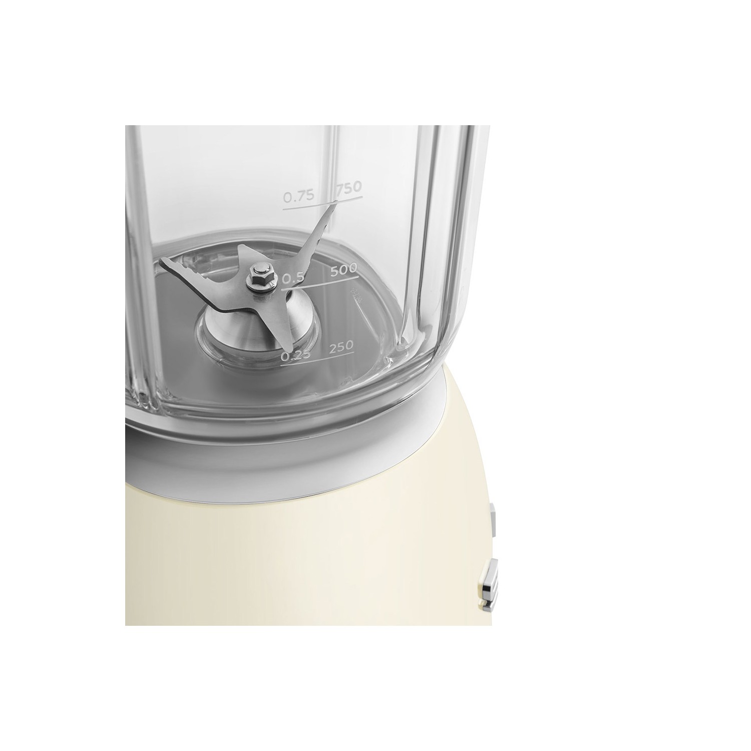 Vendita online APPLIANCE SMEG GLASS BLENDER CREAM BLF03CREU costo  165,74 €  spedizione in 24h-48h pagmamento PayPal Contrassegno