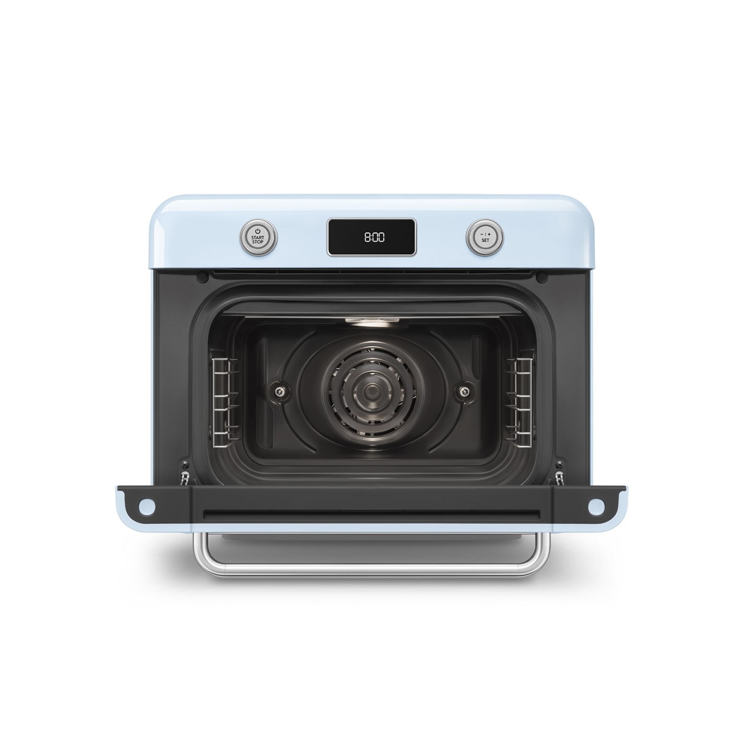 Vendita online APPLIANCE SMEG MULTIFUNCTION COUNTERTOP OVEN 50'S STYLE WITH GALILEO TECHNOLOGY BLUE COF01PBEU costo  €598.13  spedizione in 24h-48h pagmamento PayPal Contrassegno
