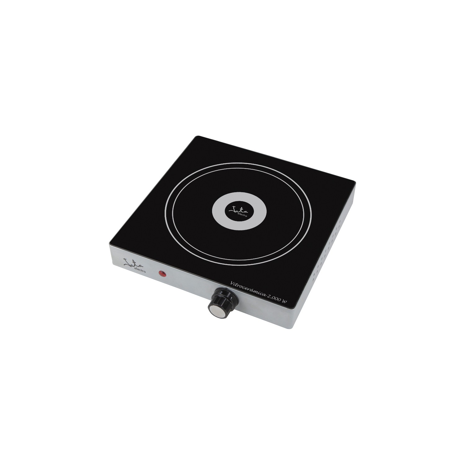 Vendita online APPLIANCE JATA ELECTRIC CERAMIC GLASS CERAMIC COOKER ONE BURNER 2000W V139 costo  31,14 €  spedizione in 24h-48h pagmamento PayPal Contrassegno