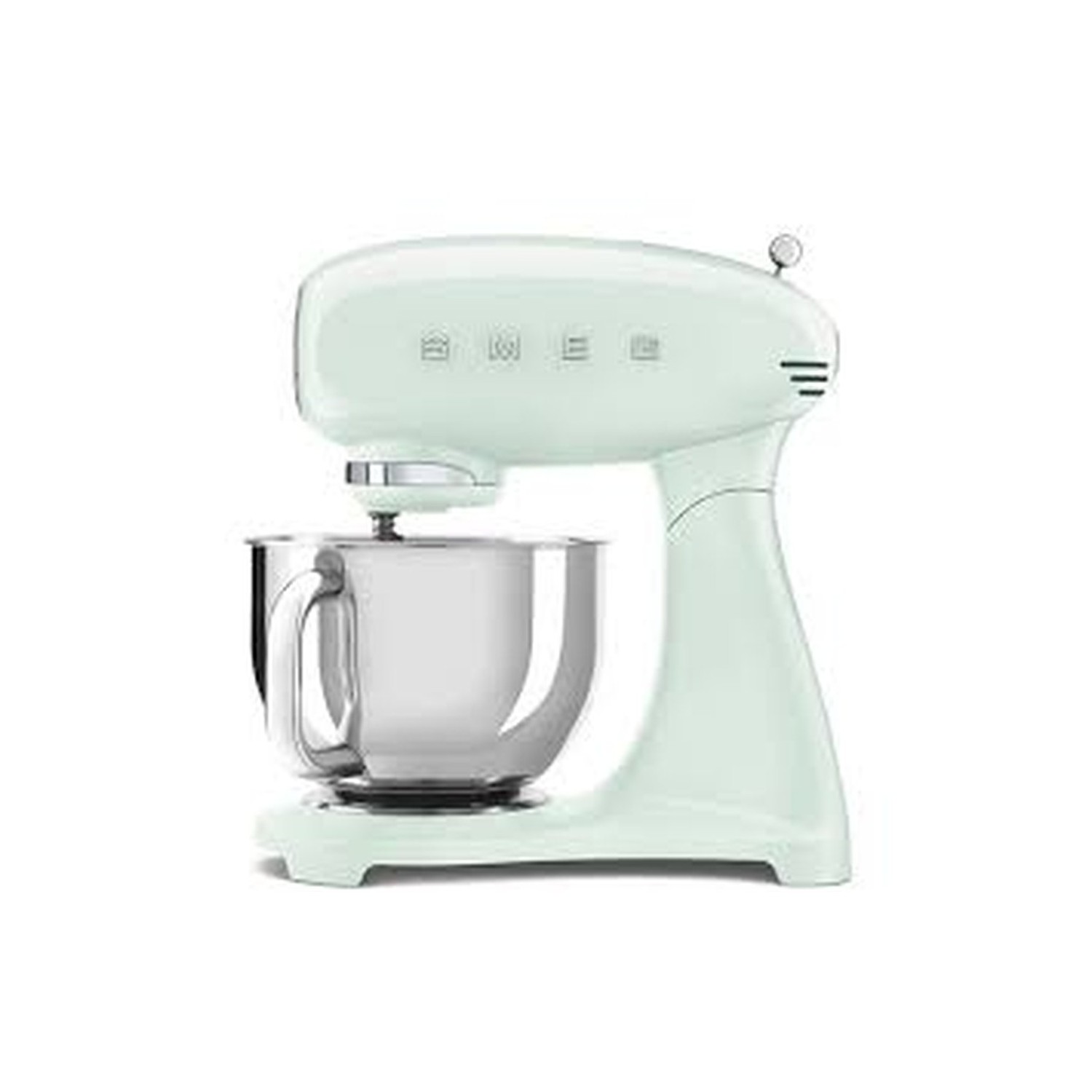 Vendita online APPLIANCE SMEG KITCHEN ROBOT 50´STYLE GREEN PASTEL SMF05PGEU costo  358,99 €  spedizione in 24h-48h pagmamento PayPal Contrassegno