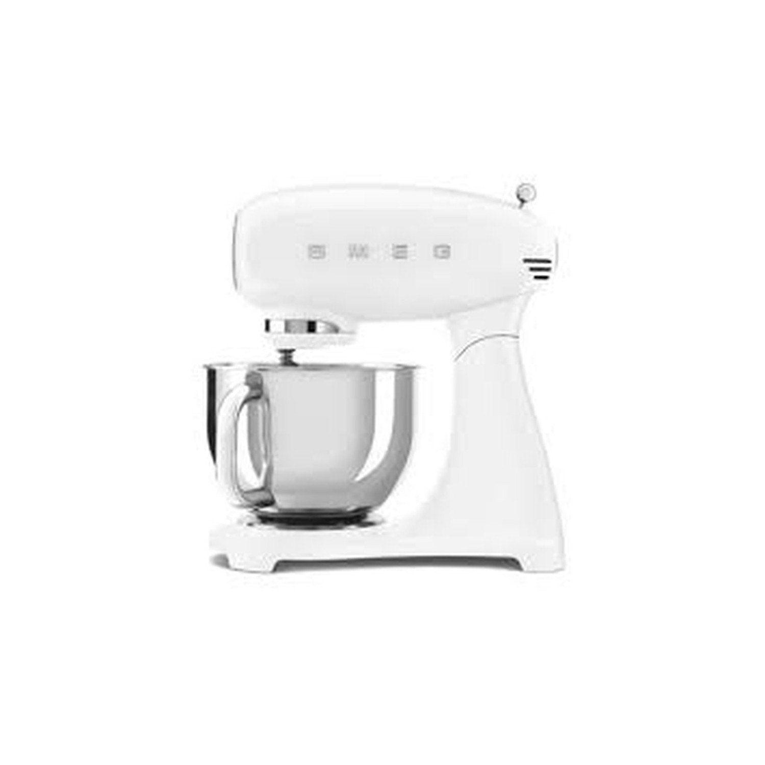 Vendita online APPLIANCE SMEG KITCHEN ROBOT 50´STYLE WHITE SMF05WHEU costo  €372.41  spedizione in 24h-48h pagmamento PayPal Contrassegno