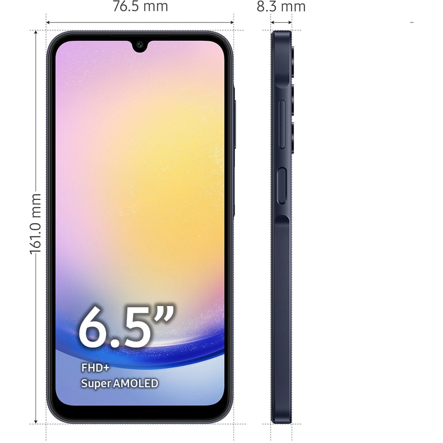 Vendita online Telefonia SAMSUNG Galaxy A25 5G 128GB Black costo  219,99 €  spedizione in 24h-48h pagmamento PayPal Contrassegno