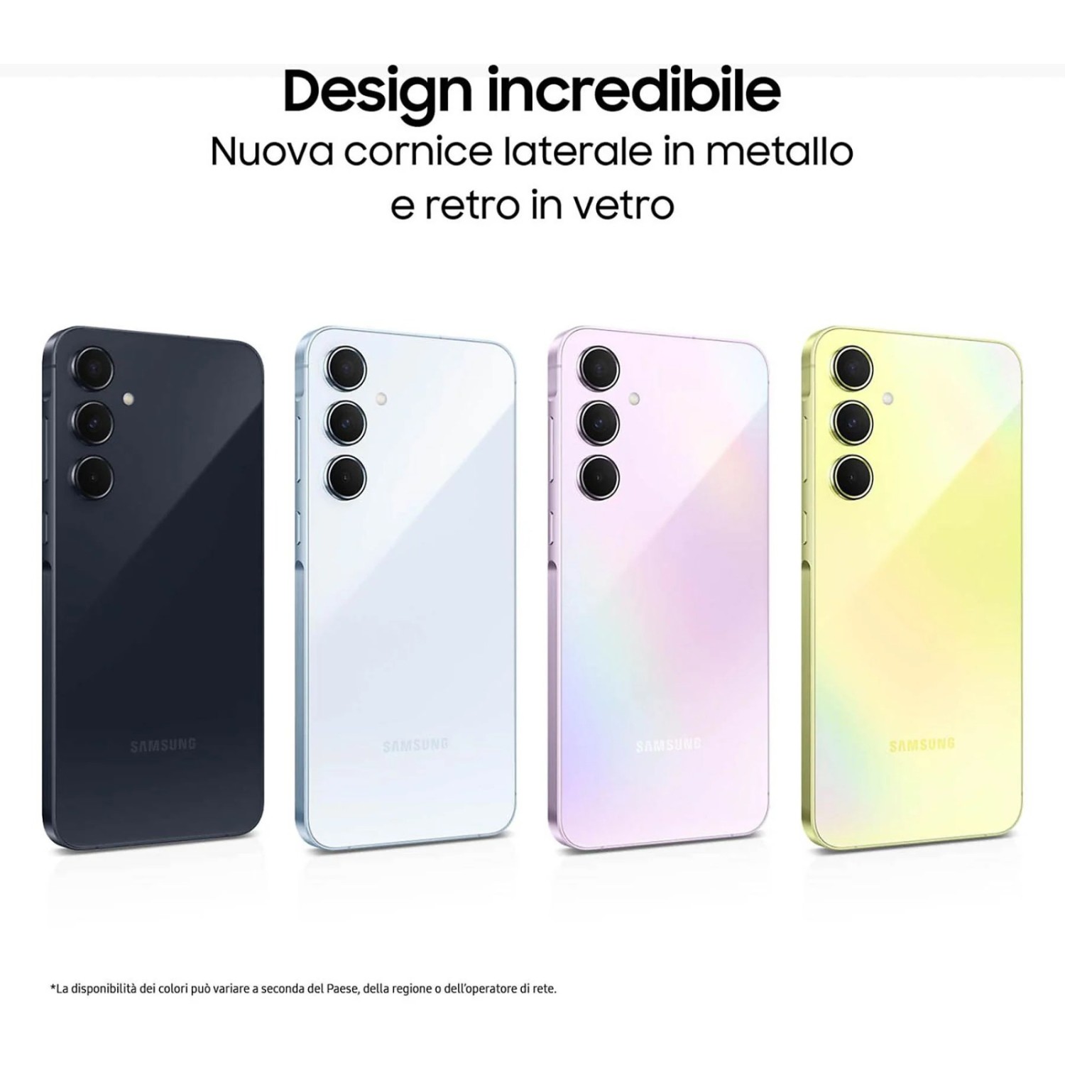 Vendita online Telefonia SAMSUNG Galaxy A55 5G 256GB Black costo  394,99 €  spedizione in 24h-48h pagmamento PayPal Contrassegno