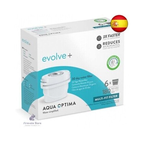 AQUA OPTIMA BOX OF 6 EVOLVE + FILTERS EPS620