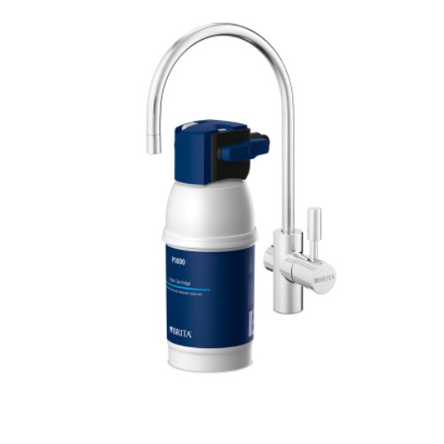 BRITA FILTRATION SYSTEM MY PURE P1 INCL. 1 VIA FAUCET + 1 FILTER P1000