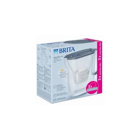 BRITA JUG STYLE ESSENTIAL 2,4L BLUE-SOFT GREY + PACK 3 FILTERS MAXTRA PRO