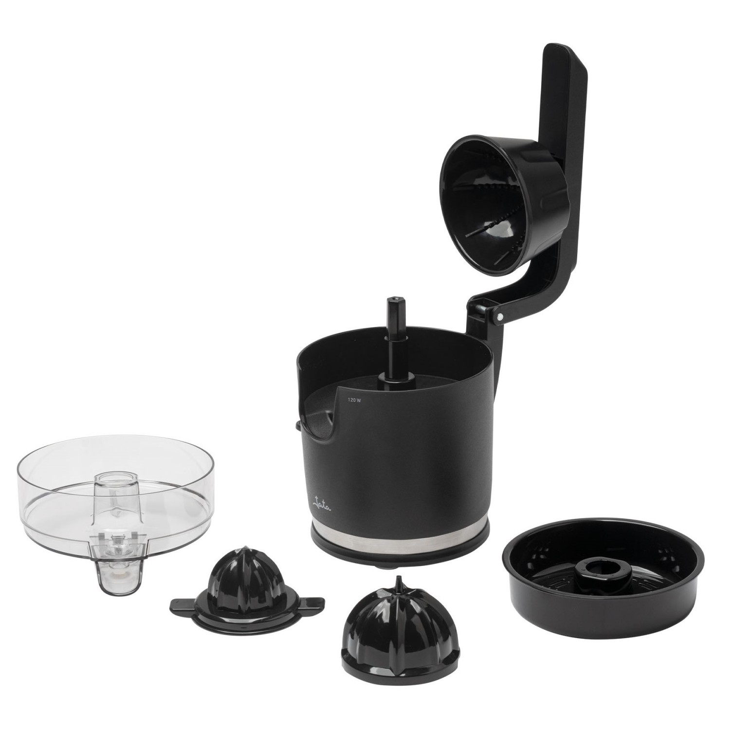 Vendita online HOME AND ECOSYSTEM JATA ARM JUICER ANTI-DRIP SYSTEM NON-SLIP BASE CORD STORAGE 120W BLACK JEEX1712 costo  €21.37  spedizione in 24h-48h pagmamento PayPal Contrassegno
