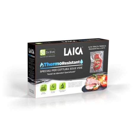 LAICA 30 BAGS 25X30CM SPECIAL FOR LOW TEMPERATURE COOKING TR1000