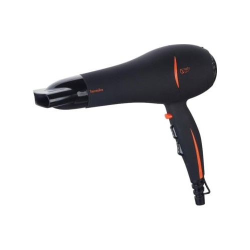 JATA HAIR DRYER TOURMALINE TECNOLOGY RUBBERIZED FEEL 2000W BLACK SC56B