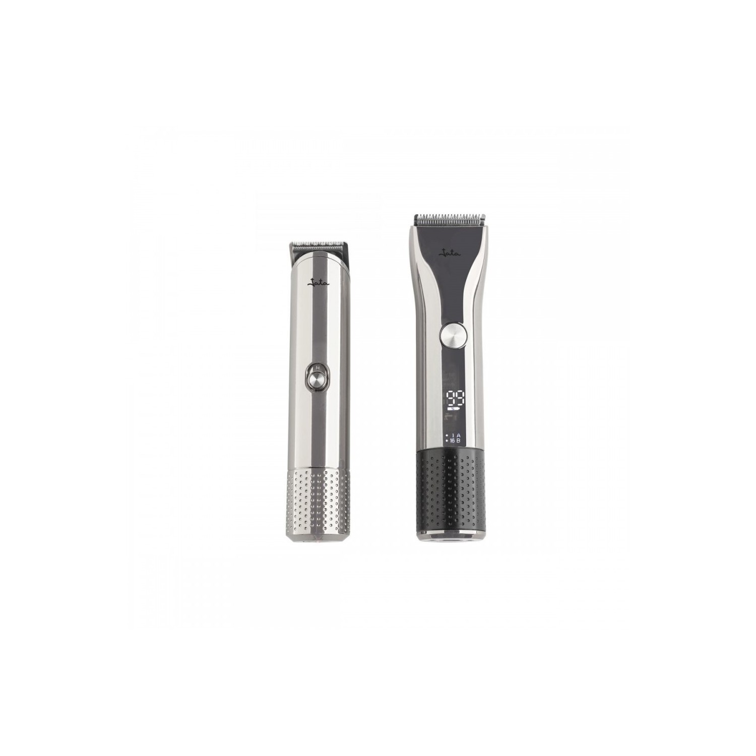 Vendita online PERSONAL TECHNOLOGY JATA HAIR CLIPPER AND LINE SHAPPER KIT 2PCS RECHARGABLE. SILVER-BLACK. JBSE2102 costo  24,61 €  spedizione in 24h-48h pagmamento PayPal Contrassegno