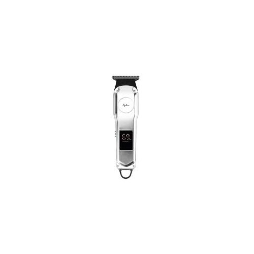 JATA HAIR CLIPPER RECHARGABLE 90MIN 5CUTING GUIDES LED DISPLAY SILVER JBCP4200