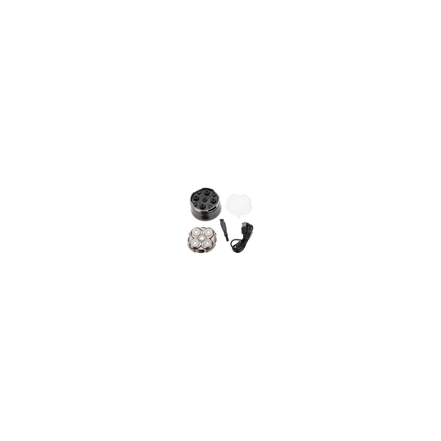 Vendita online PERSONAL TECHNOLOGY JATA SHAVER FOR HEAD RECHARGABLE UP TO 120 MIN 5 FLOATING HEADS SILVER JBMA1444 costo  21,08 €  spedizione in 24h-48h pagmamento PayPal Contrassegno