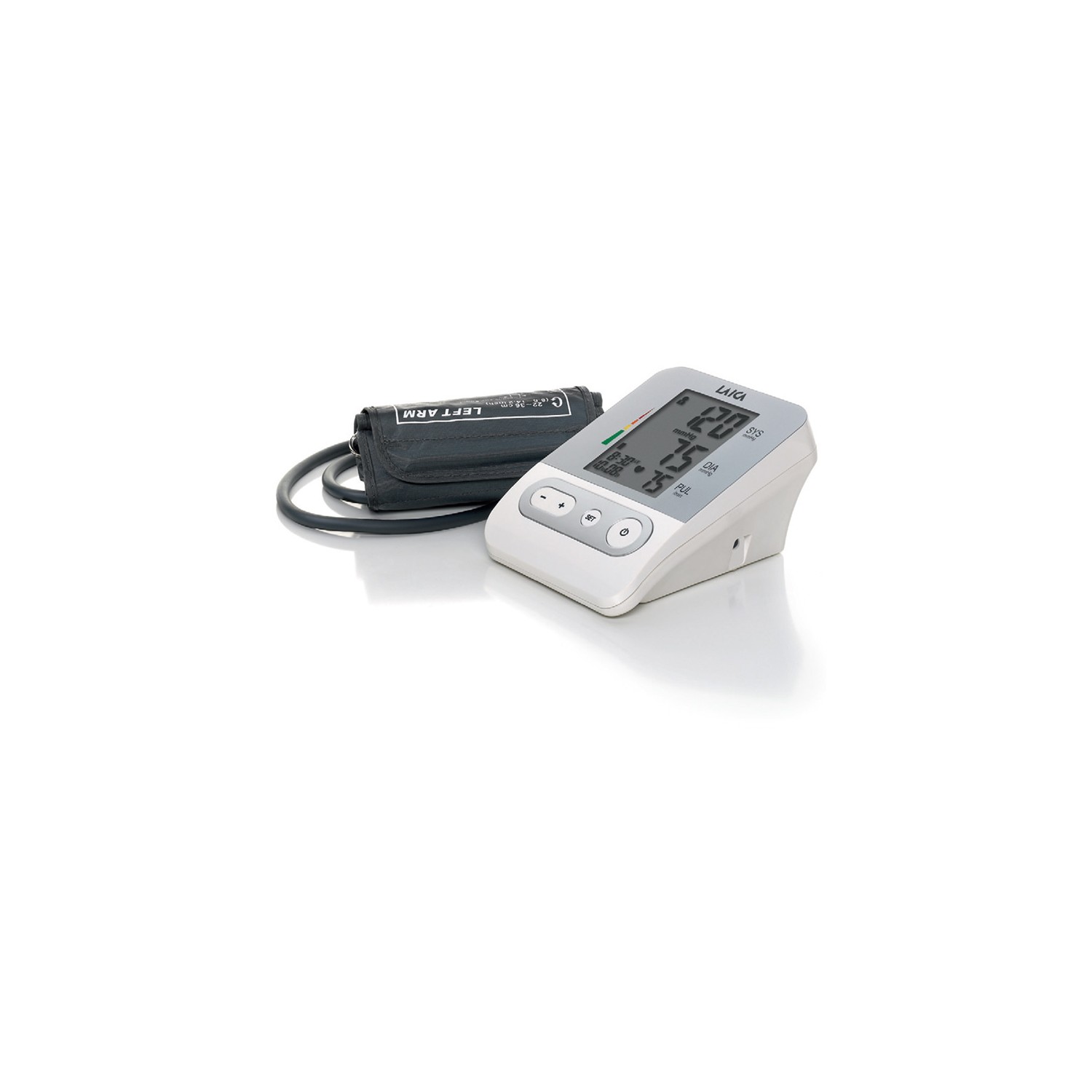 Vendita online PERSONAL TECHNOLOGY LAICA BLOOD PRESURE MONITOR UPPER ARM 30 MEMORIES 4 USERS WHITE BM2301 costo  24,50 €  spedizione in 24h-48h pagmamento PayPal Contrassegno