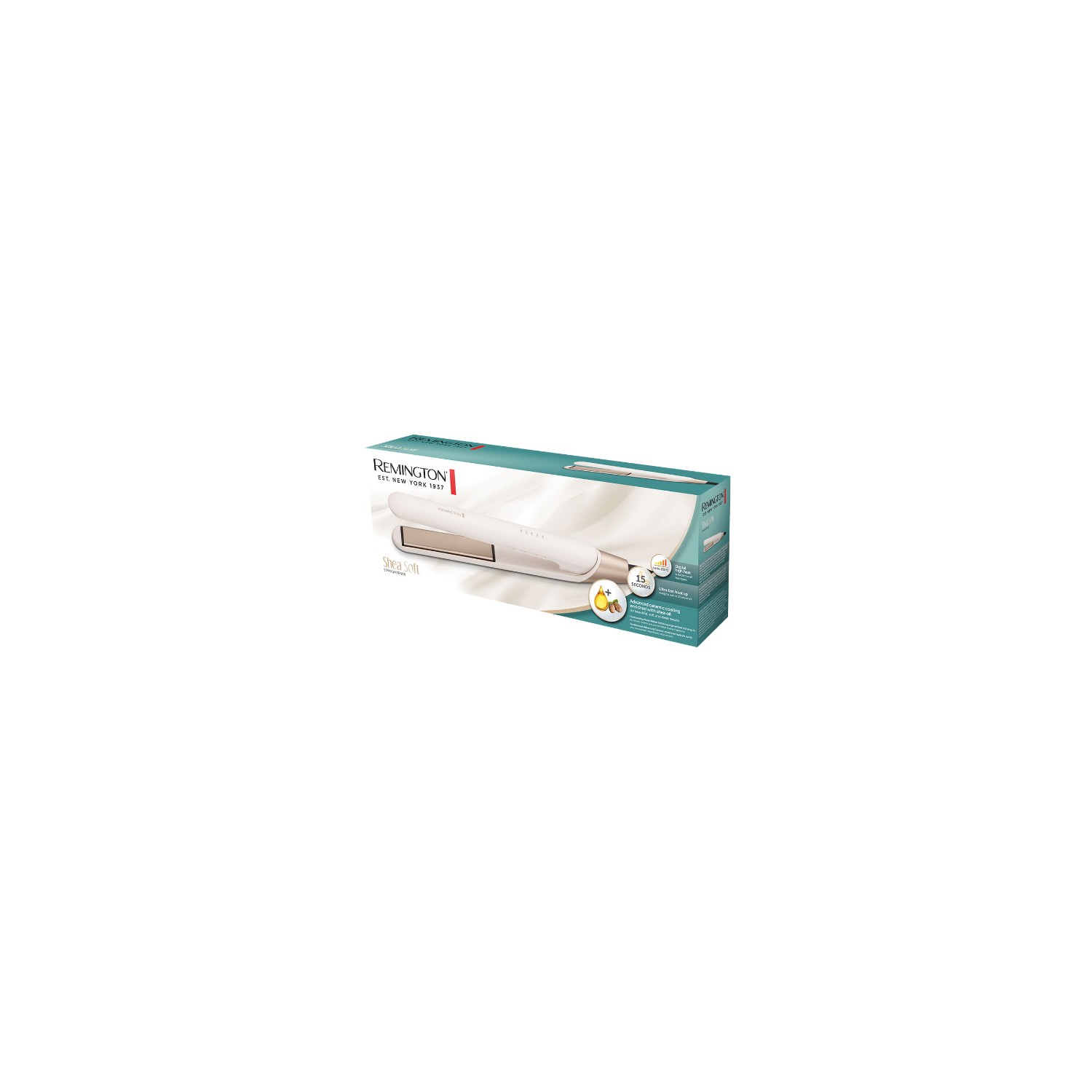 Vendita online PERSONAL TECHNOLOGY REMINGTON HAIR STRAIGHTENER SHEA SOFT CERAMIC FAST HEAT UP S4740 costo  17,66 €  spedizione in 24h-48h pagmamento PayPal Contrassegno