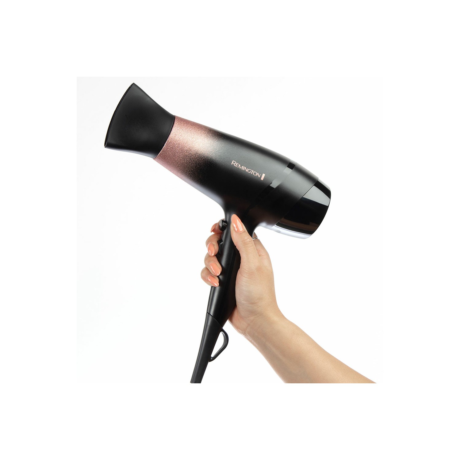 Vendita online PERSONAL TECHNOLOGY REMINGTON HAIR DRYER ROSE SHIMMER IONIC 2200W D5305 costo  24,50 €  spedizione in 24h-48h pagmamento PayPal Contrassegno