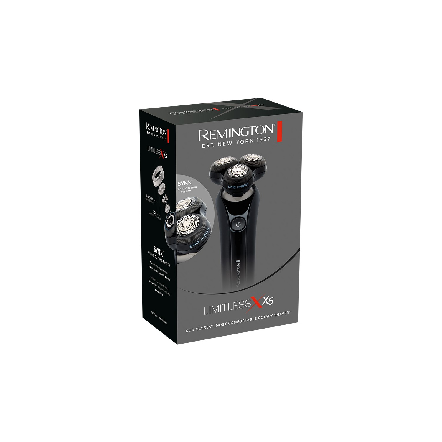 Vendita online PERSONAL TECHNOLOGY REMINGTON SHAVER LIMITLESS X5 WET&DRY POWERSENSE XR1755 costo  52,97 €  spedizione in 24h-48h pagmamento PayPal Contrassegno
