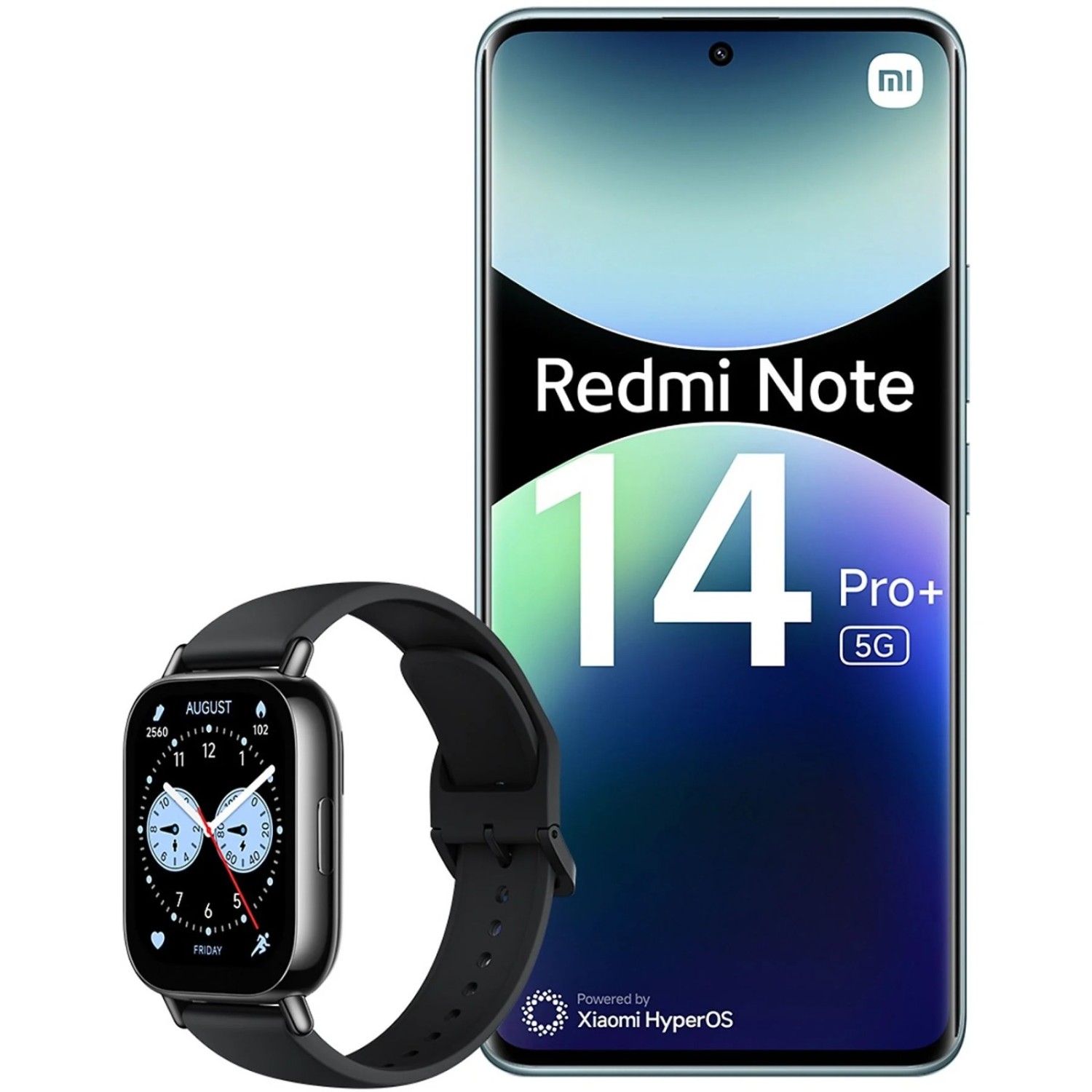 Vendita online Telefonia Xiaomi Note 14 Pro Plus 256GB Blu + Watch 5 Lite costo  499,99 €  spedizione in 24h-48h pagmamento PayPal Contrassegno