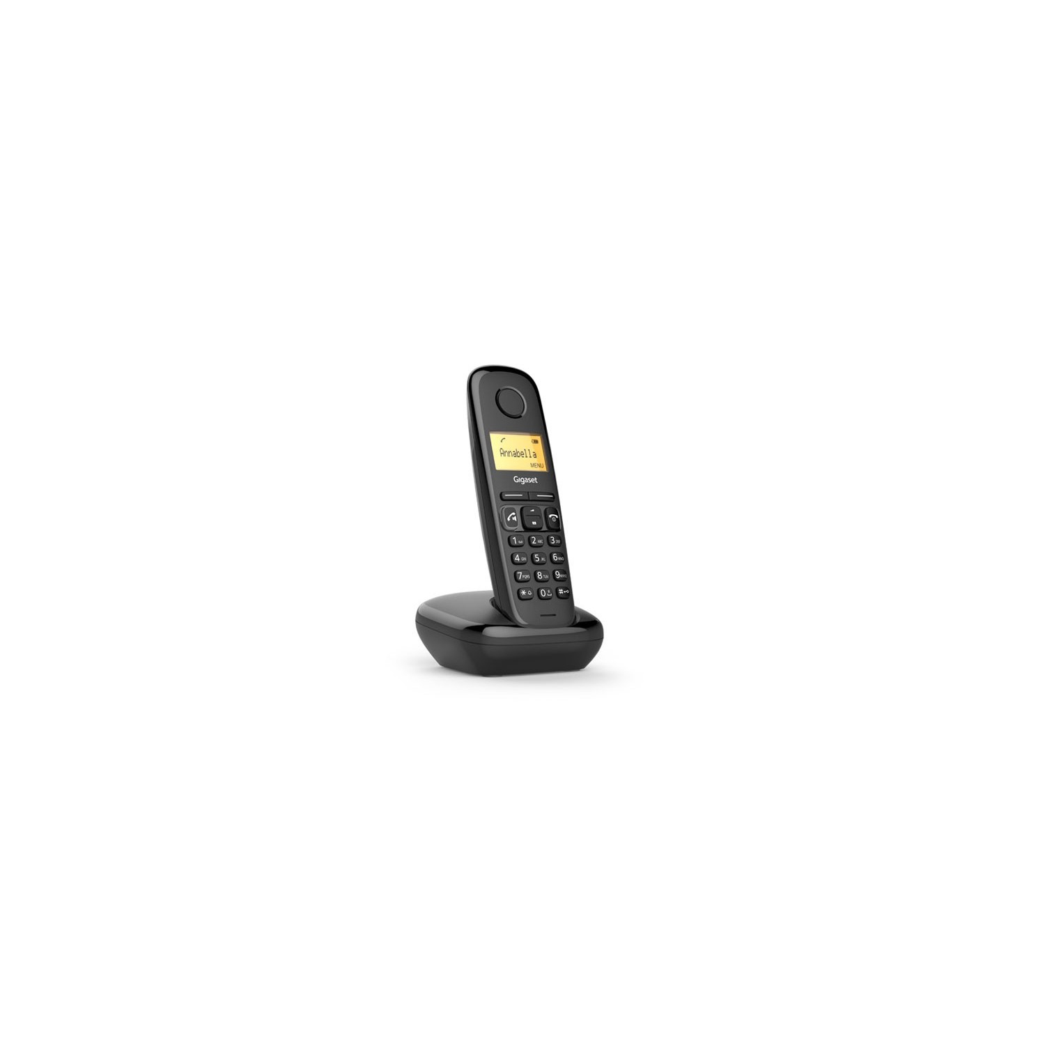 Vendita online PHONE GIGASET WIRELESS PHONE A270 BLACK (S30852-H2812-D201) costo  18,08 €  spedizione in 24h-48h pagmamento PayPal Contrassegno