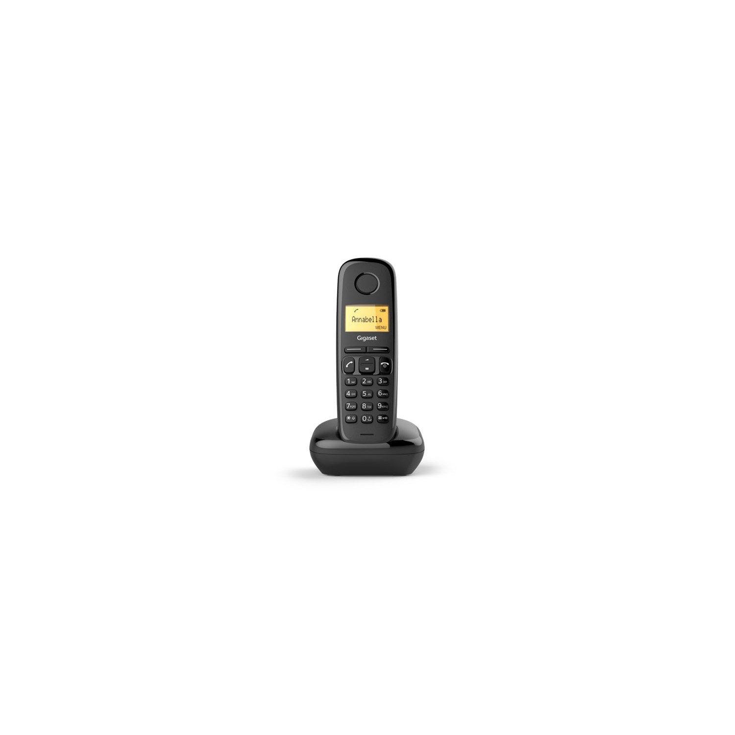 Vendita online PHONE GIGASET WIRELESS PHONE A170 DUO BLACK (L36852-H2802-D201) costo  €25.53  spedizione in 24h-48h pagmamento PayPal Contrassegno