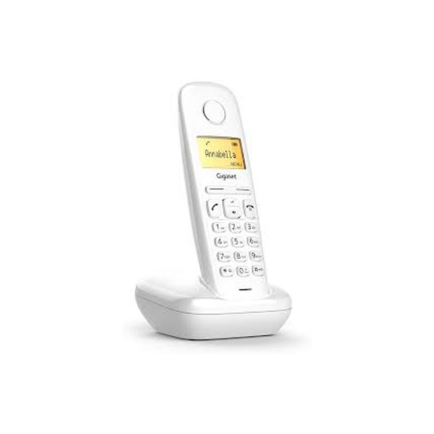 Vendita online PHONE GIGASET WIRELESS PHONE A170 WHITE (S30852-H2802-B402) costo  14,66 €  spedizione in 24h-48h pagmamento PayPal Contrassegno