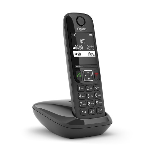 GIGASET WIRELESS PHONE AS690 BLACK (S30852-H2816-D201)