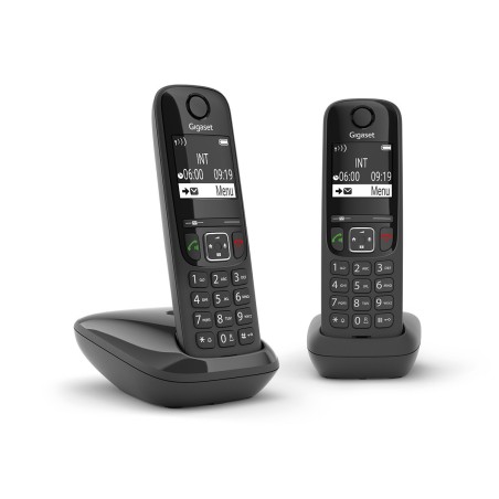 GIGASET WIRELESS PHONE AS690 DUO BLACK (L36852-H2816-D201)