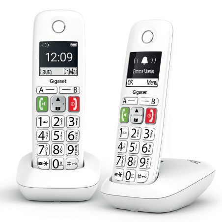 GIGASET WIRELESS PHONE E290 WHITE (S30852-H2901-D202)
