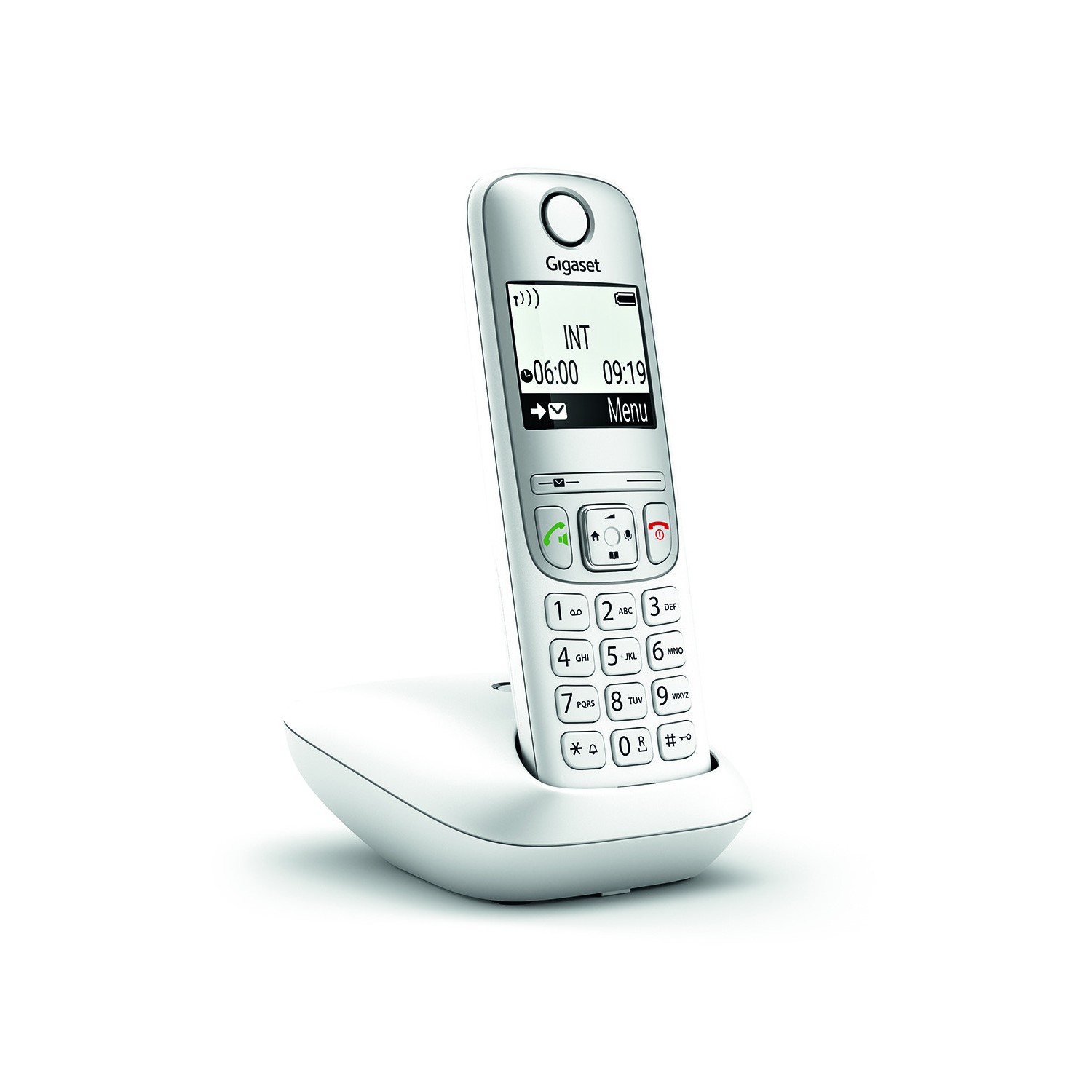Vendita online PHONE GIGASET WIRELESS PHONE A690 WHITE (S30852-H2810-D202) costo  21,72 €  spedizione in 24h-48h pagmamento PayPal Contrassegno