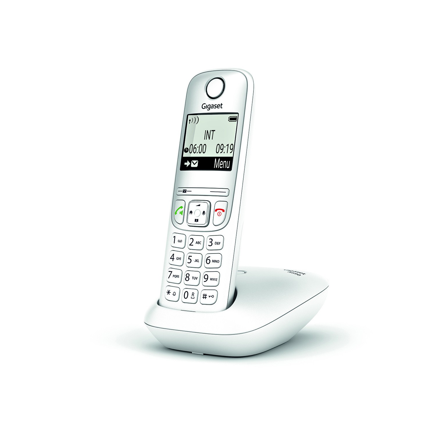 Vendita online PHONE GIGASET WIRELESS PHONE A690 WHITE (S30852-H2810-D202) costo  21,72 €  spedizione in 24h-48h pagmamento PayPal Contrassegno