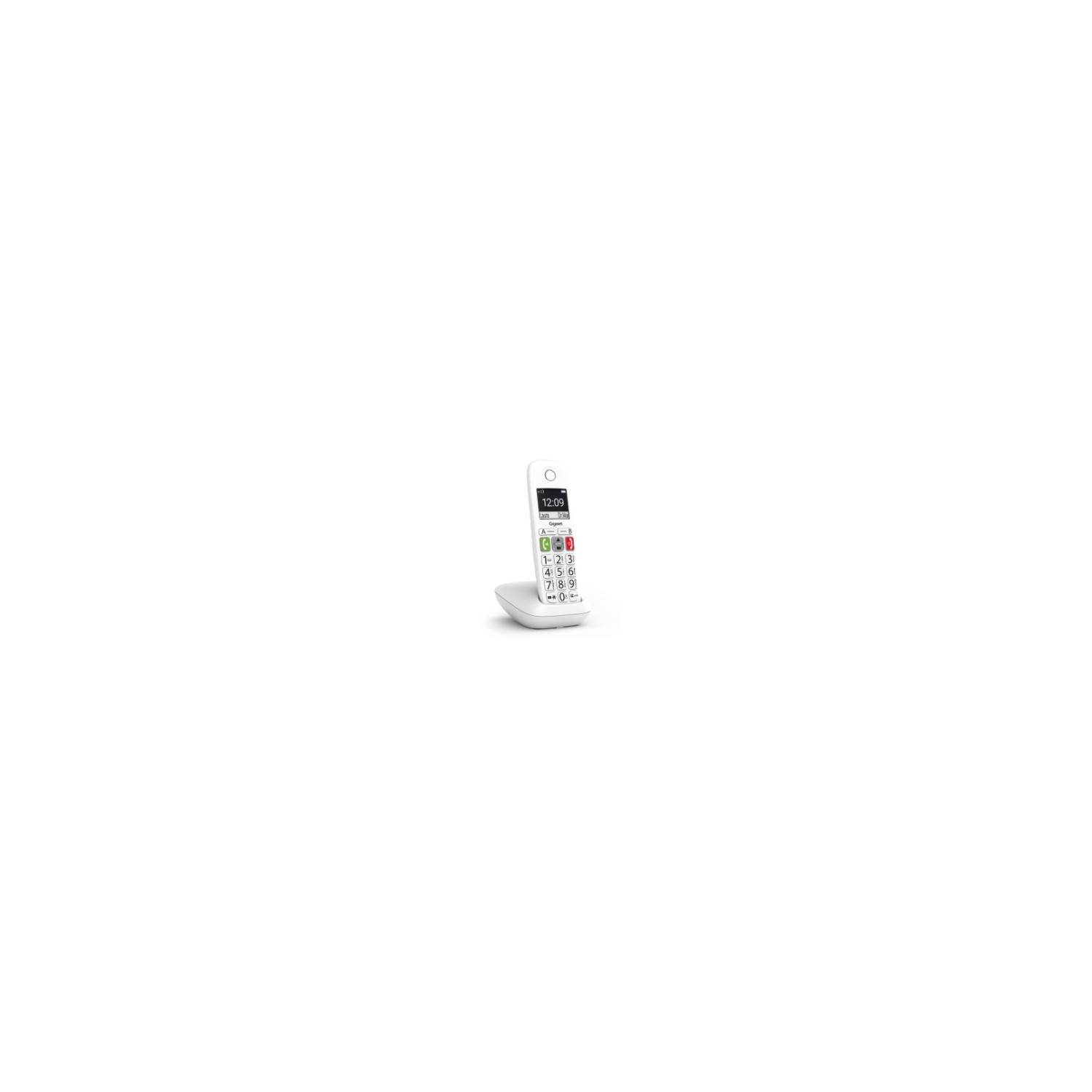 Vendita online PHONE GIGASET WIRELESS PHONE E290 DUO WHITE (L36852-H2901-D202) costo  €48.73  spedizione in 24h-48h pagmamento PayPal Contrassegno