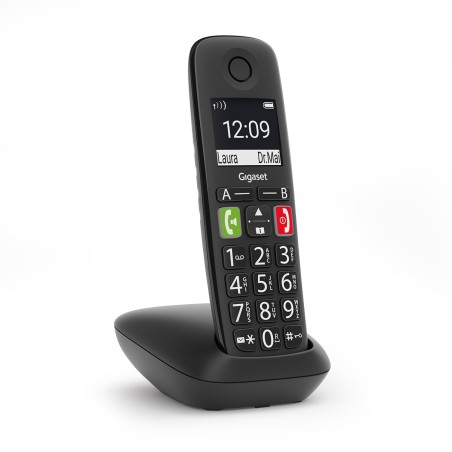GIGASET WIRELESS PHONE E290 BLACK (S30852-H2901-D201)