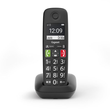 GIGASET WIRELESS PHONE E290 BLACK (S30852-H2901-D201)