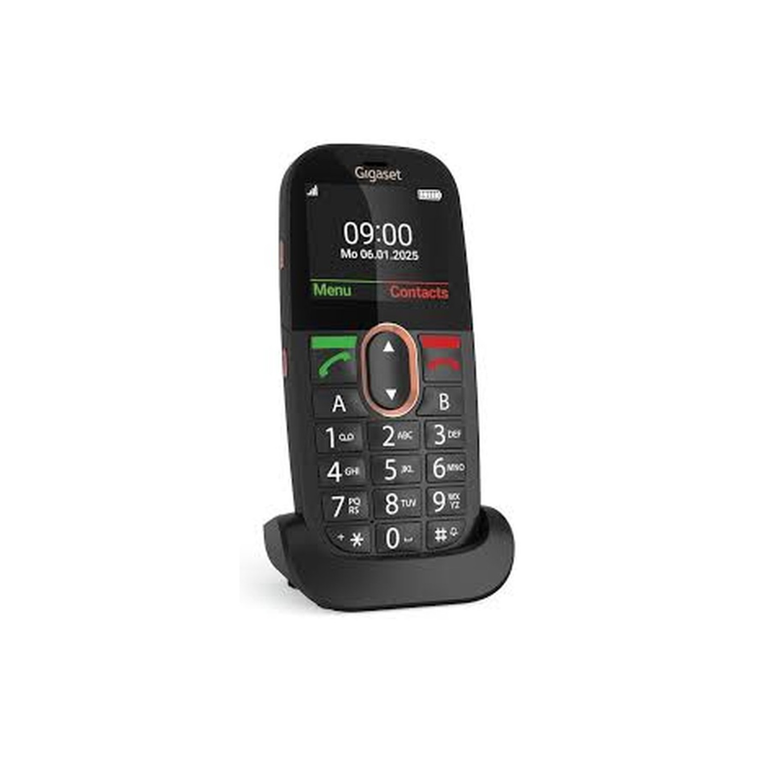 Vendita online PHONE GIGASET WIRELESS PHONE GL695 BLACK (S30853-H1234-R101) costo  €38.85  spedizione in 24h-48h pagmamento PayPal Contrassegno